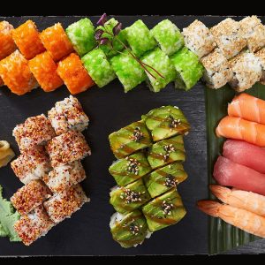 107 Sushi de Lux - 46 stk