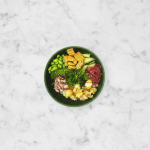 Green sushi bowl